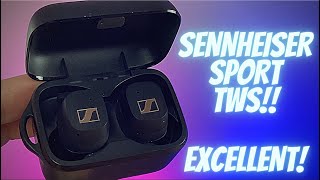 Sennheiser Sport True Wireless Earbuds Review Another Banger [upl. by Ursulette]