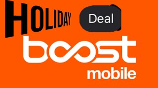 Boost mobile holiday deals [upl. by Sirod483]