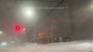 02132024 Halifax NS  Winter Storm Warning [upl. by Aetnahs56]