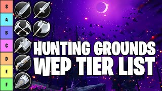 Dauntless Hunting Grounds Weapon Tier List  Weakest to Strongest Weapons  Dauntless Patch 151 [upl. by Caplan21]