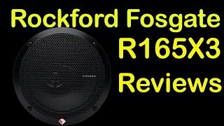 Rockford Fosgate R165X3 [upl. by Purdum386]