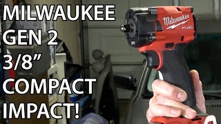 Milwaukee M18 Fuel 38quot Compact Impact Tool Review [upl. by Aratahs]