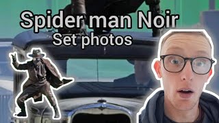 spiderman noir set photos my thoughts [upl. by Ajidahk]