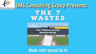 The 7 Wastes of Lean Manufacturing [upl. by Aliehc]