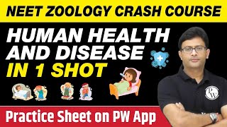 HUMAN HEALTH AND DISEASES in One Shot  All Concepts Tricks amp PYQs  Class 12  NEET [upl. by Anoiek]