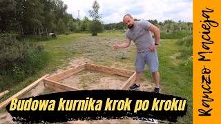 Jak zbudować kurnik construction of a chicken coop строительство курятника29 [upl. by Anad]