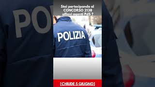 Concorso Allievi Agenti Polizia di Stato 2023 Riservato ai militari 2138 posti👮‍♂️ [upl. by Hughie]