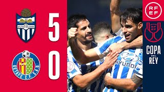 RESUMEN  CD Atlético Baleares 50 Getafe CF  Copa del Rey  Segunda Eliminatoria [upl. by Miksen]