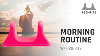 Morning Routine With The Pso Rite  Massage Tool PSORITE [upl. by Naarah470]