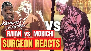 Orthopedic Surgeon Reacts To KENGAN ASHURA Mokichi Robinson Vs Kure Raian  Dr Chris Raynor [upl. by Uzzi44]