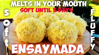 How to Make ENSAYMADA EASY TO FOLLOW RECIPE melts in your mouthFLUFFY and SOFT until 3 days [upl. by Fortunna652]