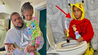 SNEAKY BROTHER THROW SISTER BARBIE IN THE TOILET [upl. by Sirob687]