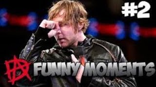 dean ambrose funny moments [upl. by Tannen342]