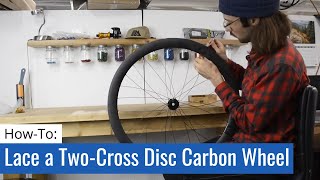 How To Lace A TwoCross 2X Disc Wheel [upl. by Ennairac194]