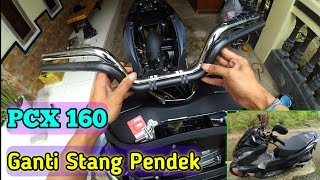 PCX 160 GANTI STANG CB150R [upl. by Annodal948]