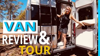 Van Life Class B Review amp Tour Winnebago Travato 59k [upl. by Atnicaj844]