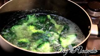 How To Cook Broccoli At Home  Recipes By Chef Ricardo [upl. by Cogen]