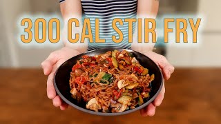 INSANE Low Calorie Noodles Low Calorie Stir Fry Recipe for Weight Loss  Konjac Noodle [upl. by Lutero]