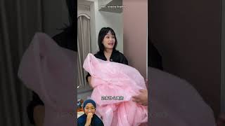 Gaun Cantik Untuk Adik Biar Mau Jaga Rahasia 😂‼️ funny dubbing shorts [upl. by Letnohs281]