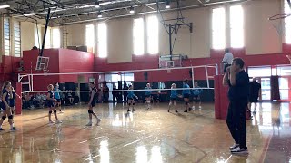 Middle school volleyball game 101421 continued [upl. by Juliann347]