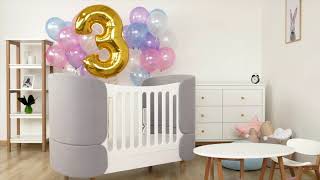 SoftDream 6in1 Babybett  Kinderbett [upl. by Wollis341]