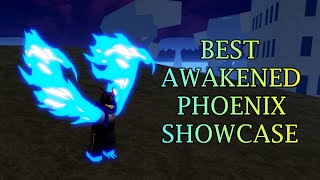 Best Awakened Phoenix ShowcaseBlox Fruits [upl. by Elroy]