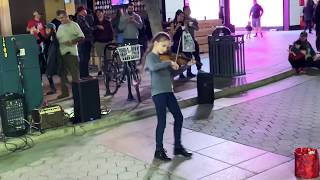 The Best Violin Street Performer Karolina Protsenko  Faded Alan Walker [upl. by Eelana556]