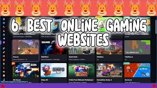 Free 6 best online GAMING websites [upl. by Eneiluj]