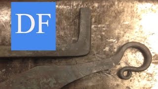 Blacksmithing for Beginners  Basic Hammering Techniques [upl. by Buckingham]