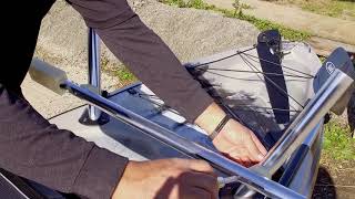 BKC Kayaks Setup Trolling Motor Mount [upl. by Einatirb]