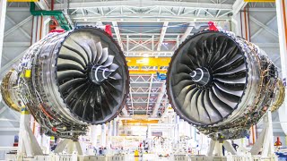 RollsRoyce Trent 1000 Turbofan Engine Sound [upl. by Ruskin]