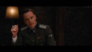 Inglourious Basterds  Bar Shooting Scene [upl. by Neerahs]