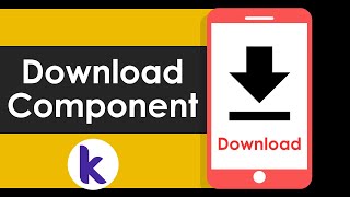 How to use quotDownload Componentquot in Kodular [upl. by Amada]