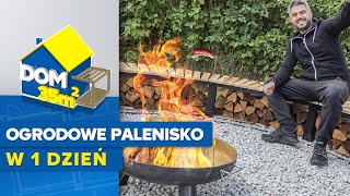 Dom 35 m2  odc 16  Jak szybko zbudować palenisko w ogrodzie [upl. by Werdnael607]