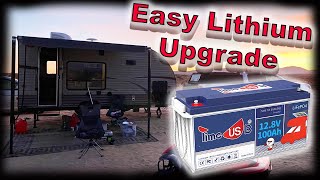 How to Convert to Lithium Batteries  Upgrade for RVs and Travel Trailers  Timeusb [upl. by Nagey]