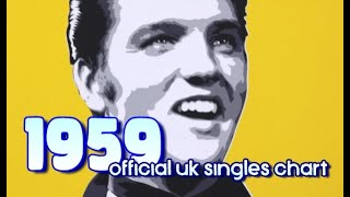 Top Songs of 1959  1s Official UK Singles Chart [upl. by Laux224]