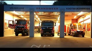 Opkomst amp Uitruk brandweer Kootwijkerbroek [upl. by Leah517]