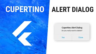 Flutter CupertinoAlertDialog Widget [upl. by Mani]