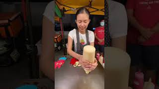 Asian street food Thai pancake [upl. by Htyderem893]