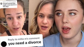 Tik Tok bartender OVERSHARES MARRIAGE DRAMA and gets mad about the response [upl. by Ledoux]