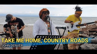 Take Me HomeCountry Roads  John Denver  Kuerdas Reggae Version [upl. by Nnaesor]