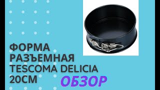 Форма разъемная Tescoma Delicia 20см [upl. by Harland]