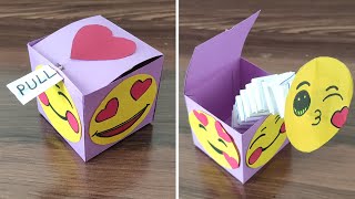 DIY  POP OUT Surprise Box  Surprise Gift Box Idea  POP UP Box  Pull Out Gift Box  Pop Up Box [upl. by Ollayos]