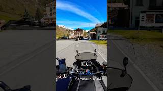 Samnaun 1844m schweiz motorcycle motorrad djiosmoaction4 alpen alpenliebe [upl. by Lipman]