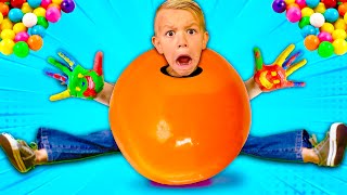 My BrotheR Is A Gum Ball From Giant GumBall Machine [upl. by Erle]