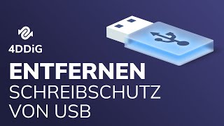 Wie kann man den Schreibschutz von USB entfernt [upl. by Hermine]