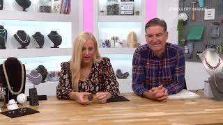 Jewellery Maker Live 010923  With Elena Stephens GIA AJP amp Mark Smith [upl. by Yelkcub]