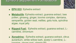 Pharmacodynamic Mechanisms Ephedra [upl. by Correy]