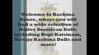 Navajo Kachinas  Native American Hopi Katsinam Dolls  Kachina House [upl. by Einahpats]