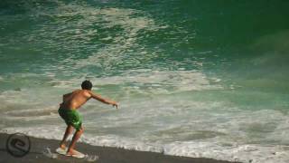 Brandon Sears Pro Skimboarding Movie  Exile Skimboards [upl. by Delastre177]